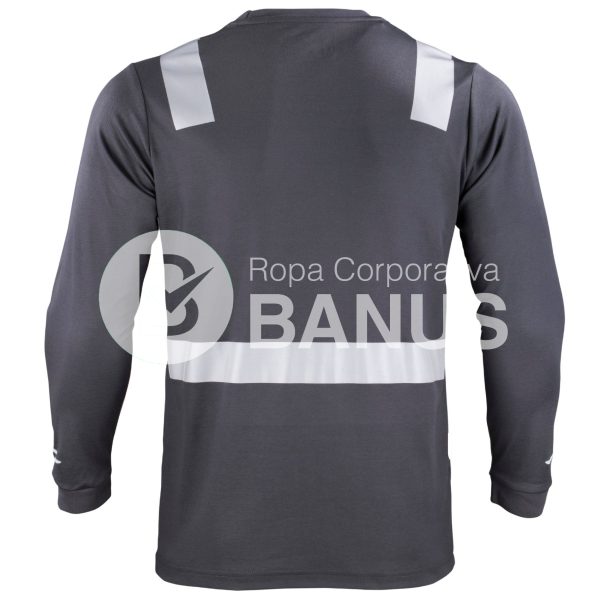 POLERA ANTIBACTERIANA REFLECTIVA HOMBRE - Imagen 2