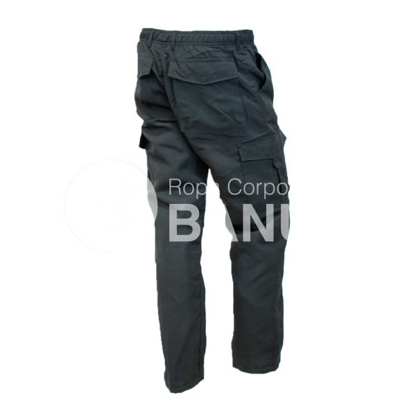 PANTALÓN CARGO GABARDINA HOMBRE - Imagen 2