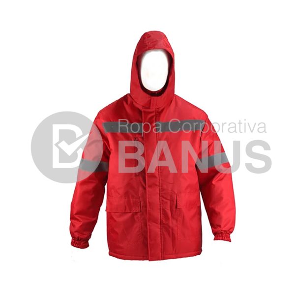 PARKA ROJA GUARDIA UNISEX - Imagen 2