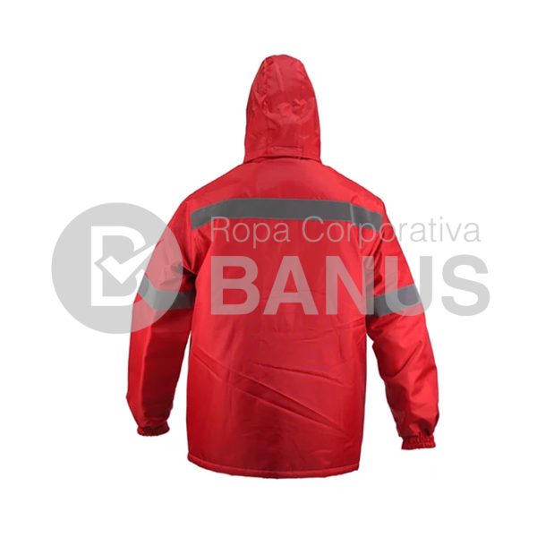 PARKA ROJA GUARDIA UNISEX - Imagen 3