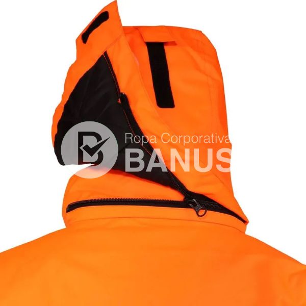 TRAJE TERMICO BICOLOR NARANJA AZUL - Imagen 6