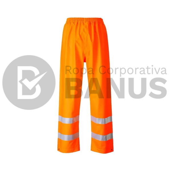 PANTALÓN IGNÍFUGO IMPERMEABLE NARANJA